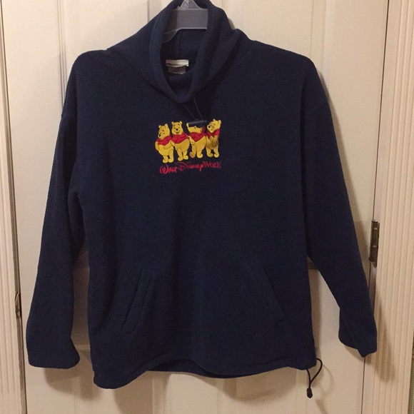 Disney Junior's Pooh Bear Sweatshirt Yellow Size L